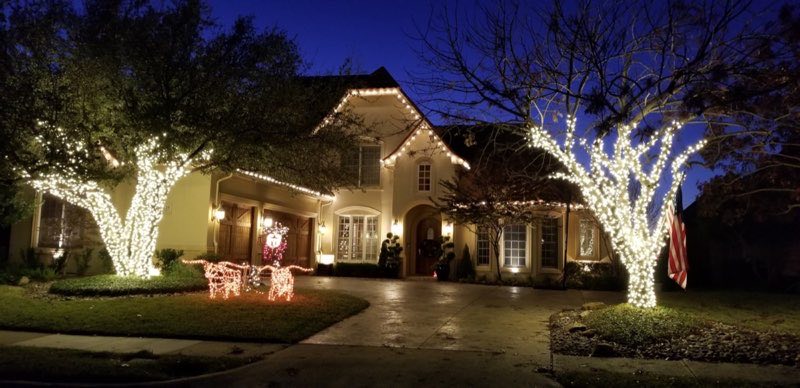 Christmas lights Fort Worth